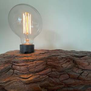 Sold Collection: Embrace History | Handcrafted Jarrah Wharf Lamp | #145