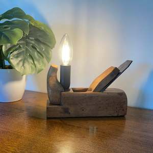 Small Wood Table Lamp | #133