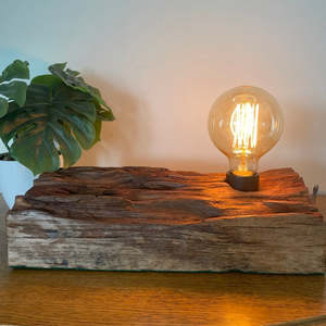Wood Table Lamp | Eastbourne Wharf #162