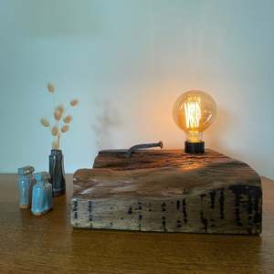 Wood Table Lamp | #163 | The Wharfkeeper