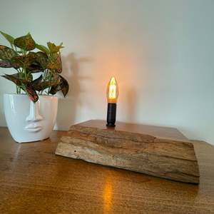 Edison On Wood: Heritage Jarrah Beam Lamp