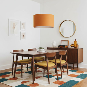 Plain Colours: Linen Lampshades - Caramel