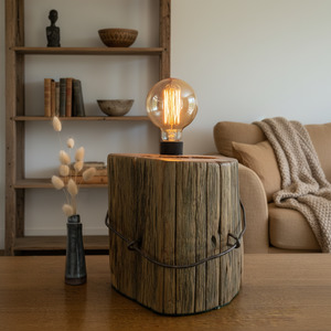 Hollowed Heritage Tōtara Fence Post Lamp #176
