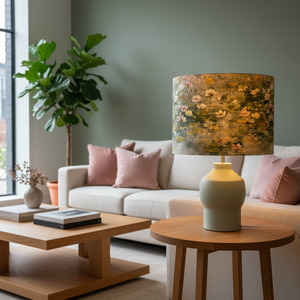 Monet-inspired Lily Pond | Bespoke Lampshades