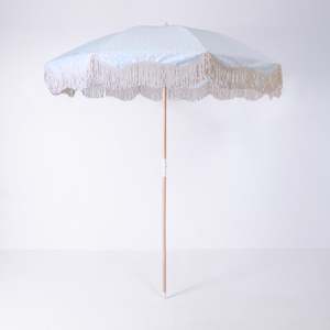 Shady Characters Umbrellas: Beach Umbrella - Blue Spot