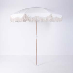 Beach Umbrella - White