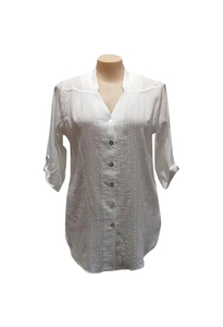 Products: Cotton Lace Trim Shirt - Shadze of Lace