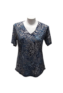 Denim V T - Shadze of Lace