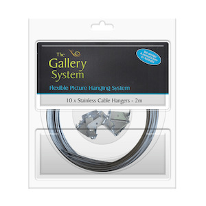 Stainless Steel Cables (Droppers) 3m The Gallery System
