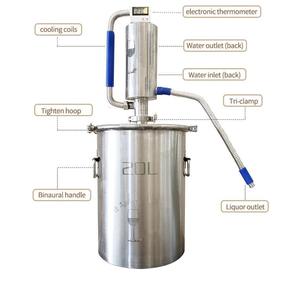 Manufacturing Equipment: Stainless Steel Distiller 60L