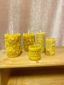 Candles: Handmade Waiheke Beeswax Candles