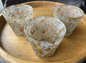 Frosted Glass Candle holder