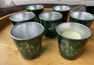 Angel Glass Candle Holder