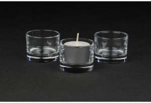 Candles: Glass Candle holder