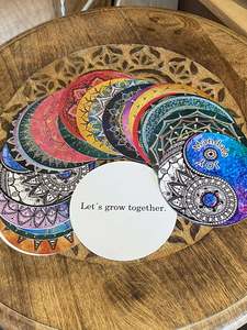 Mandala Joy Affirmation Cards by Andrea