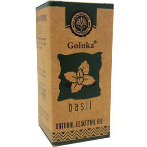 Goloka Basil Essential Oil 10ml
