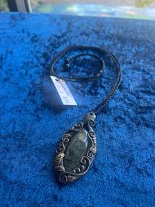 Prehnite Pendant