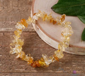 Citrine Chip Bracelet