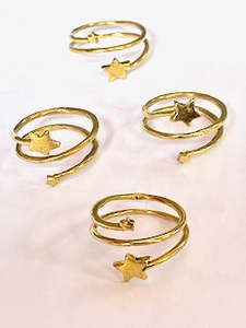 Jewellery: Bronze Star Ring