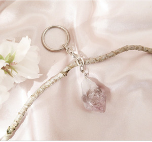 Amethyst: Amethyst Point Keychain