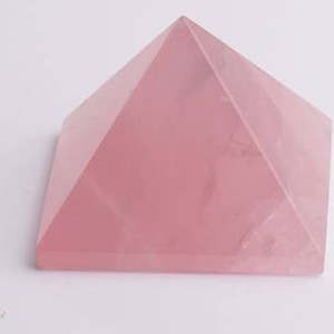 Crystals: Rose Quartz Pyramid