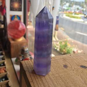 Purple Fluorite Tower