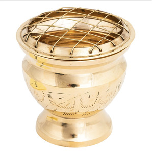 Incense: Brass Charcoal Burner Large