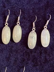 Jewellery: Moonstone Earrings