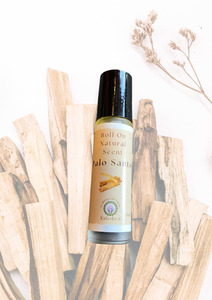 Body Care: Palo Santo Essential Oil Roll on Bottle (10 ml)
