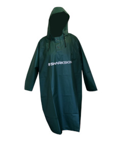 Mens Tops: RAIN PONCHO - GREEN