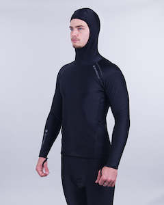 CHILLPROOF LONG SLEEVE HOODED TOP - MENS NEW