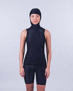 Womens Tops: CHILLPROOF VEST WITH HOOD - WOMENS NEW