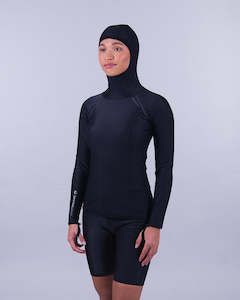 CHILLPROOF LONG SLEEVE HOODED TOP - WOMENS NEW