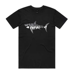SHARKSKIN WORD SHARK TEE