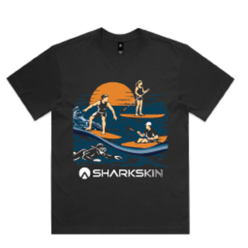 Mens Tops: SHARKSKIN WATERSPORTS TEE