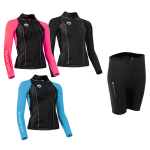 PERFORMANCE WEAR LONG SLEEVE TOP + PERFORMANCE WEAR SHORT PANTS - WOMENS BUNDLE