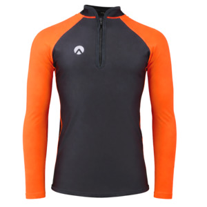 Performance Wear: PERFORMANCE LONG SLEEVE CHEST ZIP TOP - MENS NEW