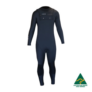 ATLAS 3MM STEAMER CHEST ZIP LADIES