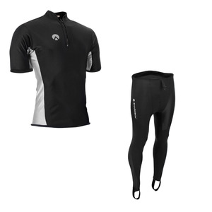 Autumn Collection: CHILLPROOF SHORT SLEEVE CHEST ZIP - MENS + CHILLPROOF LONGPANTS - MENS BUNDLE