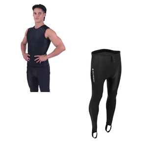 CHILLPROOF VEST - MENS NEW + CHILLPROOF LONG PANTS - MENS BUNDLE