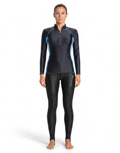 CHILLPROOF CHEST ZIP TOP & PANTS BUNDLE - WOMENS