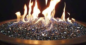 Products: Coloured Fire Glass - Sharp Engineering