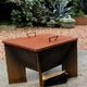 Geometric Fire Pit Table Top Lid - Sharp Engineering