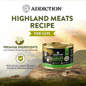 Products: Highland Meats Lamb & Beef Canned Cat Food - **Buy 4 get the 5th FREE**