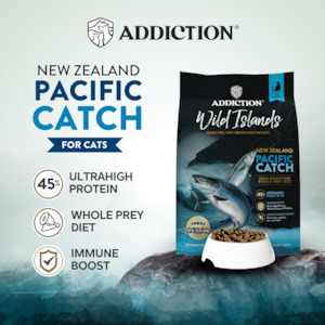 Cat Food: Addiction Wild Islands Pacific Catch - Salmon, Mackerel & Hoki Cat Food