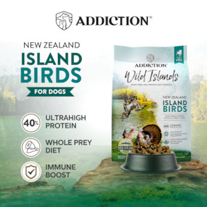 Dog: Addiction Wild Islands Island Birds - Duck, Turkey & Chicken Dog Food