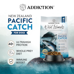 Dog: Addiction Wild Islands Pacific Catch - Salmon, Mackerel & Hoki Dog Food