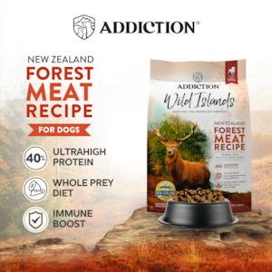 Dog: Addiction Wild Islands Forest Meat - Venison Dog Food