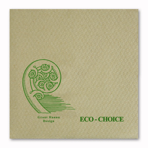 Eco Choice: Lunch 1 Ply 4 Fold Eco Choice Napkin