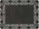 Paper Lace Doilies Rectangle 30x40cm Black